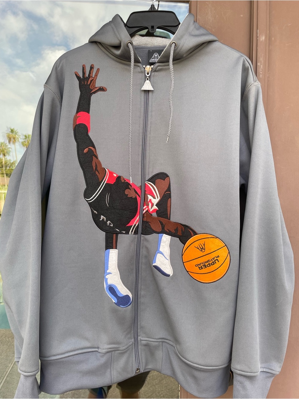 Upper Playground * We Fly High * Full-Zip Hoodie Jacket L